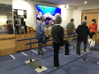 機能訓練の様子