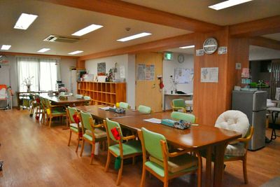 木のぬくもりが感じられるダイニングルーム