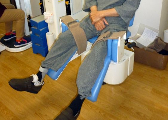 ストレッチ機器の室内