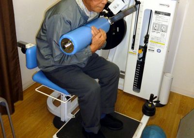 トレーニングの場面