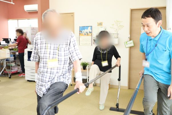 バランス訓練の室内