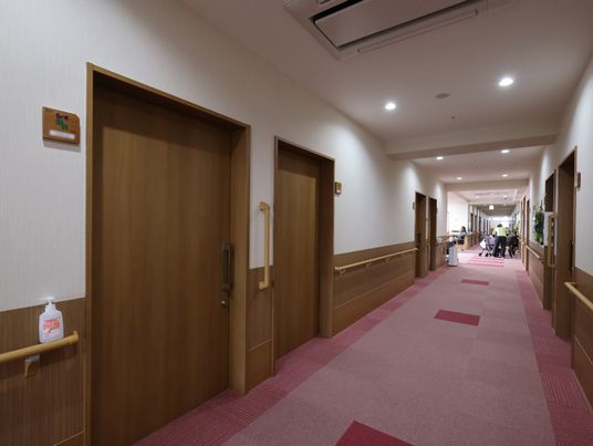 清潔感のある廊下
