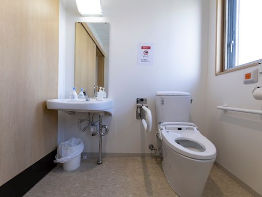 清潔感あるトイレ設備