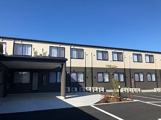 新しい施設の外観