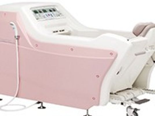 最新設備の浴室