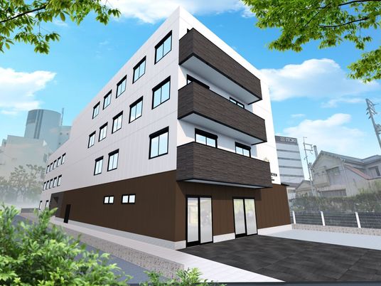 現代的な建物の外観