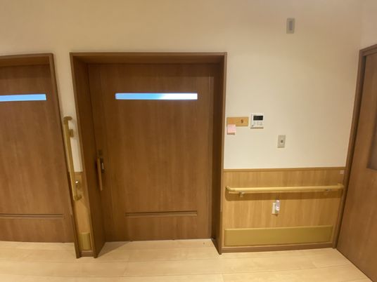 ゆったりとした廊下の様子