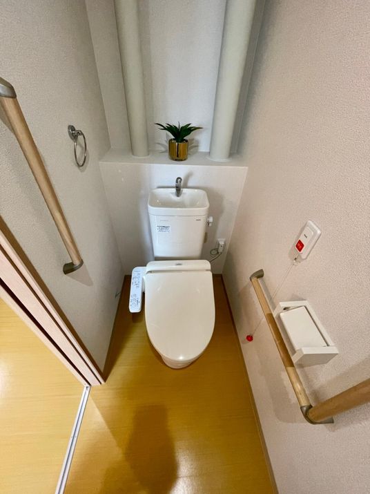 清潔感のあるトイレ空間