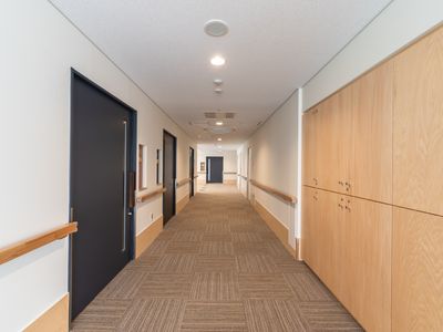 清潔感のある廊下