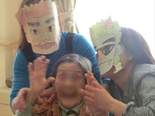 お祭り気分な居室