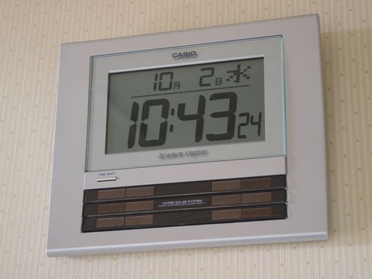 壁掛け式デジタル時計