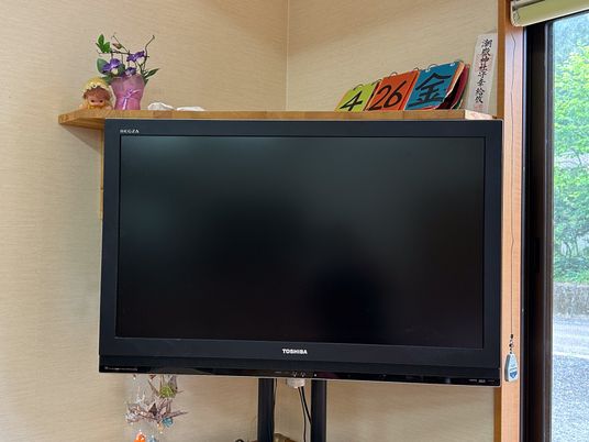 テレビ付きの居室内観