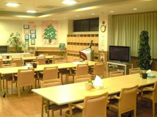 広々とした共有スペース