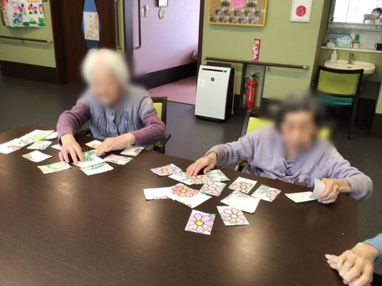 趣味活動を楽しむ居室