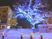 雪景色のイルミネーショントリー