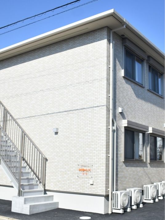 きれいな施設外観