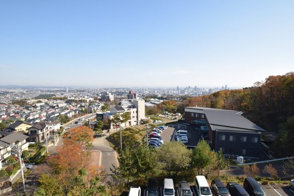 眺望豊かな建物と街並み