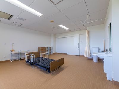 広々とした清潔な居室