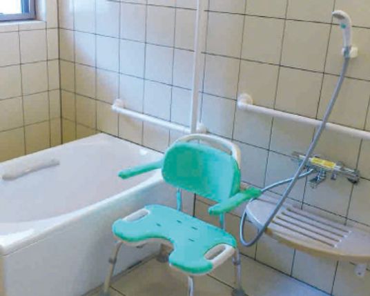 快適な入浴ができる浴室  