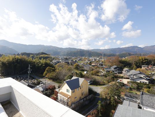 眺望が広がる居室