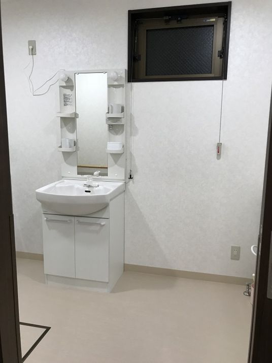 清潔な洗面台