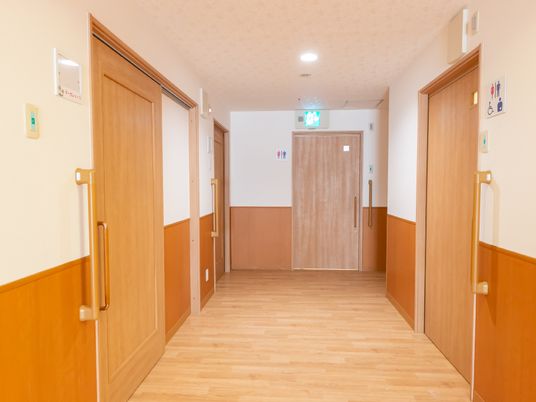 清潔感ある廊下の様子