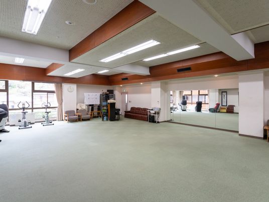 広いスペースの部屋