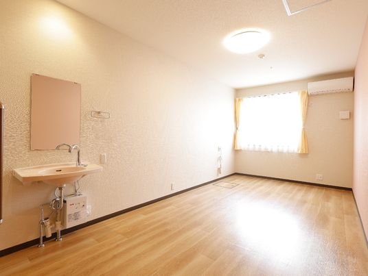清潔感のある居室空間