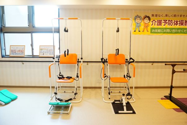 機能訓練用具の機能訓練室