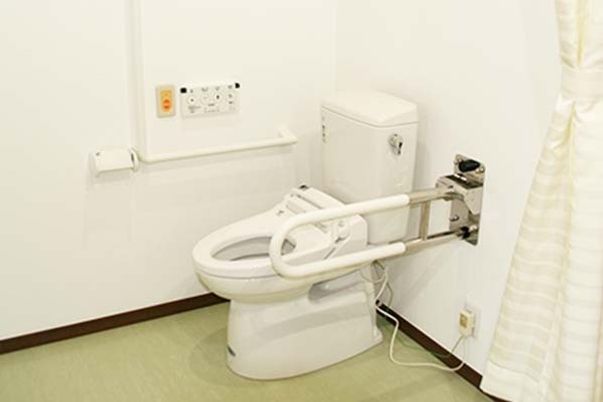 安心のバリアフリー設備トイレ
