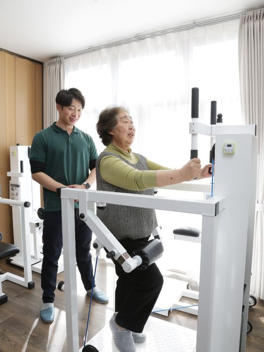 運動支援の瞬間