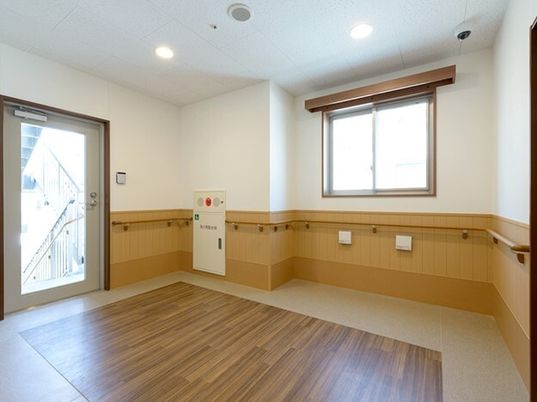 清潔な空間の廊下