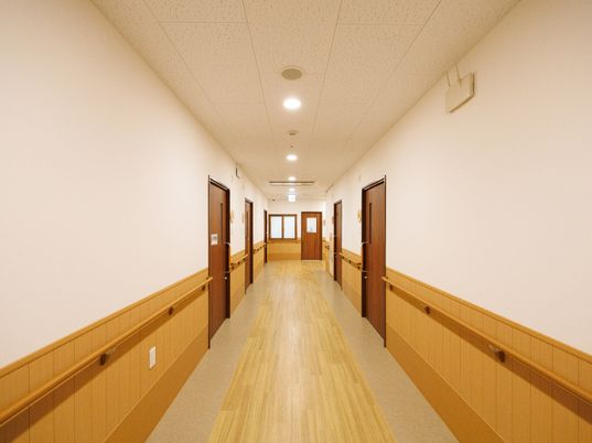 清潔な廊下の様子