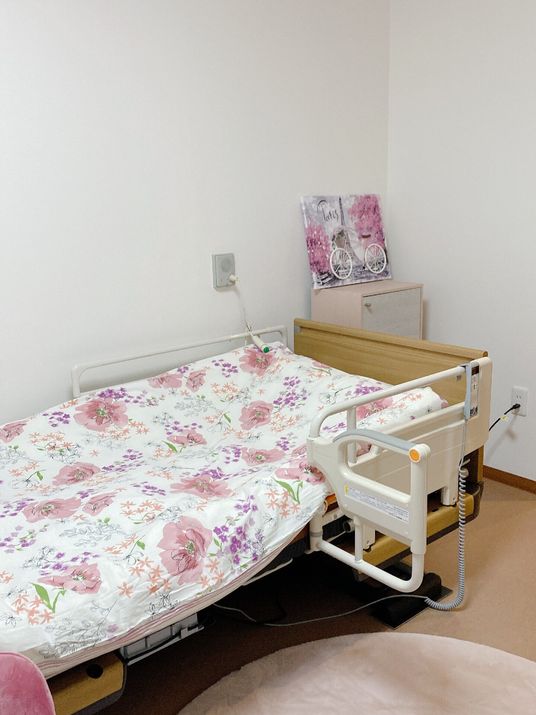清潔な居室の一角