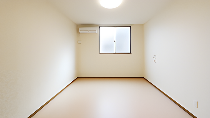 シンプルな居室