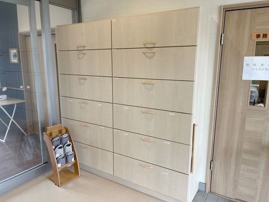 居室の備え付けた収納