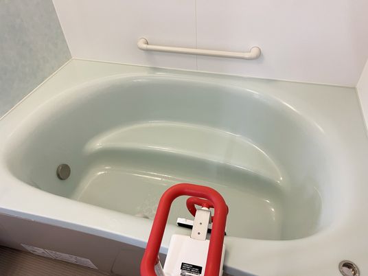 快適なバリアフリー浴室