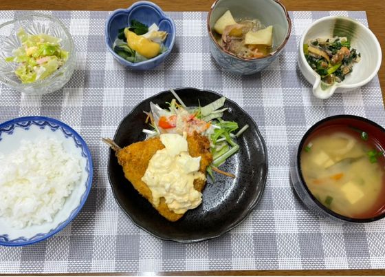 食事内容の一例