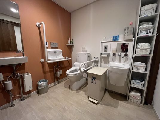 支援しやすいトイレ空間