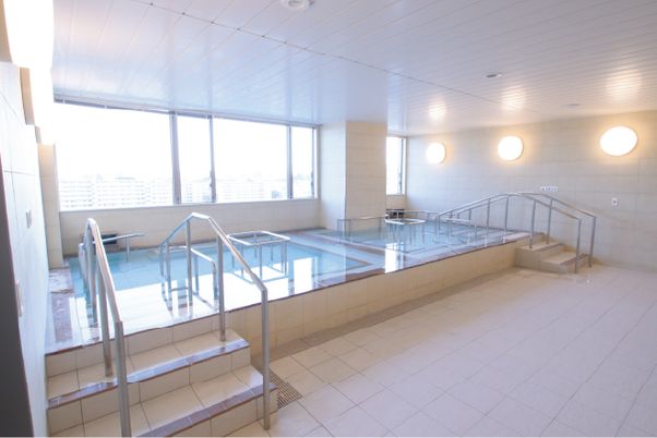 展望のある浴室