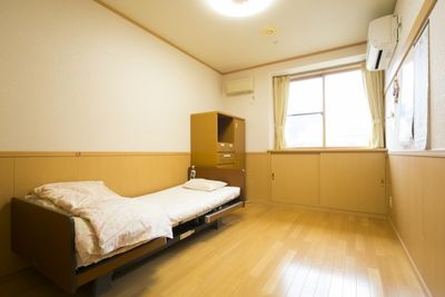 ベッドのある居室