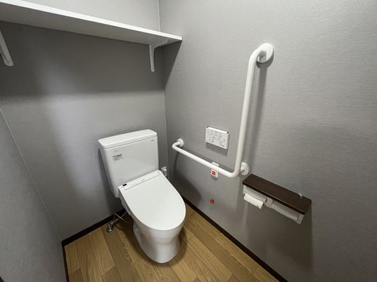 安心のトイレ設備