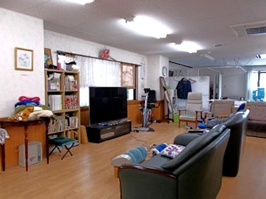 落ち着けるリビング