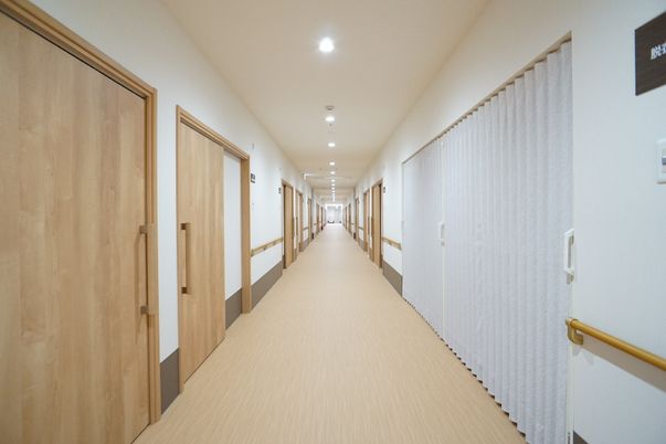 きれいな廊下の一部