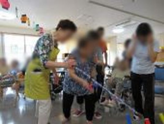 楽しそうな機能訓練室