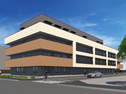 現代的な建物の外観