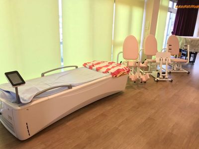 明るい機能訓練室