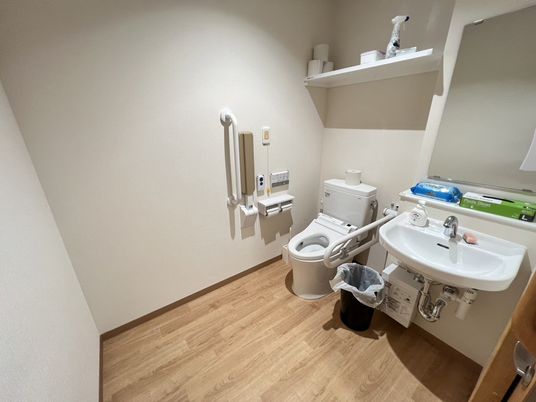 清潔なトイレ空間