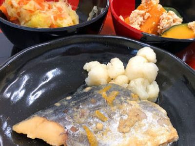 栄養満点の施設食事