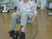 椅子で運動する様子